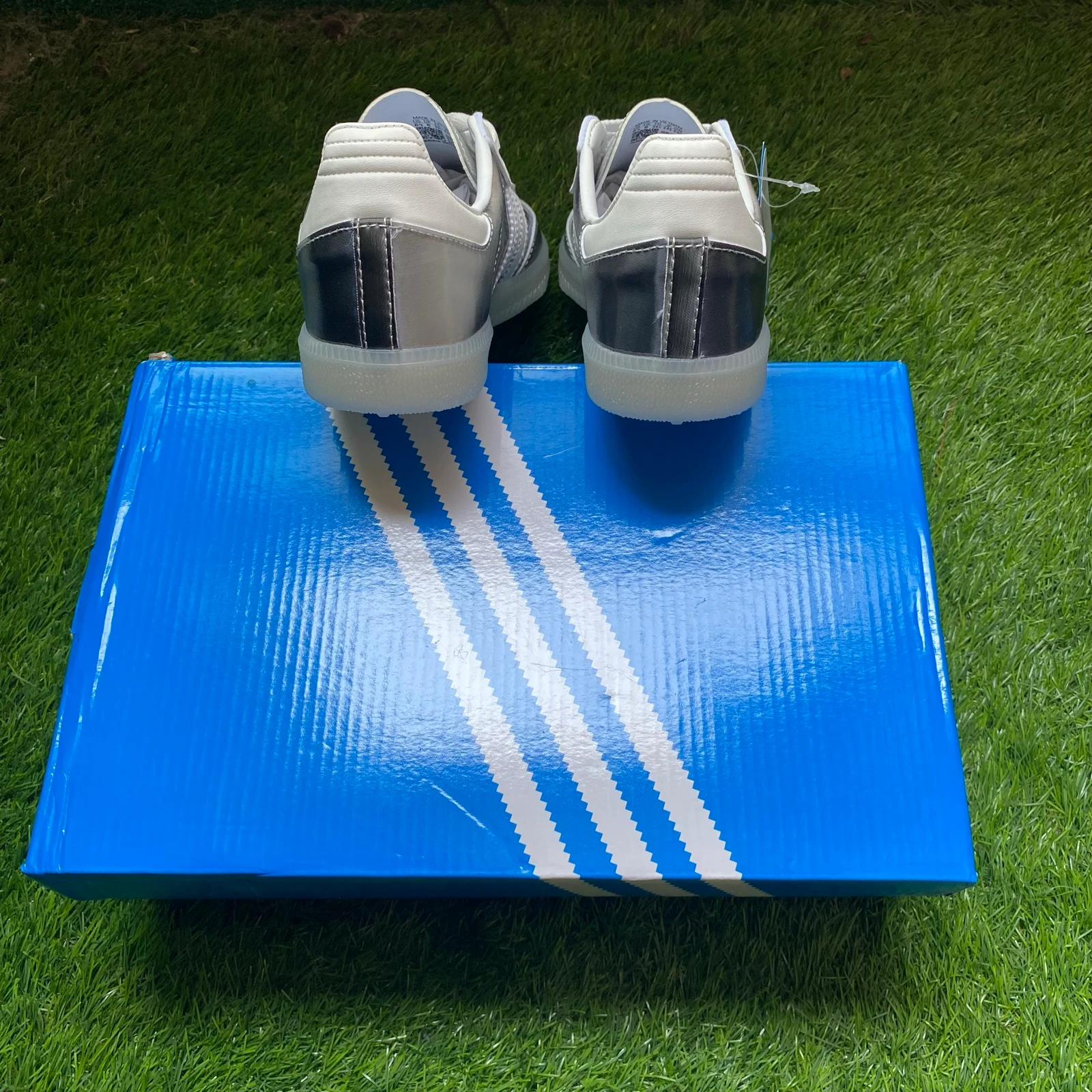 Adidas Samba Reflecterende Zilveren | Maat 39 | Van Kleur Veranderende | Nieuw | Met Doos – photo 4